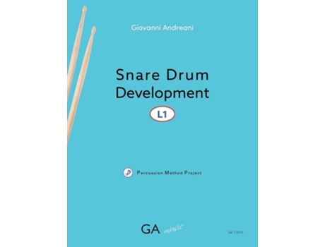Livro Snare Drum Development L1 De Giovanni Andreani (inglês)
