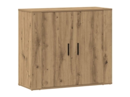 Aparador em Madeira Carvalho Artisiano MAISON EXCLUSIVE 80x33x70 cm