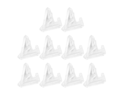 10 Unidades de Cremalheira de Crachás ALLINLESS