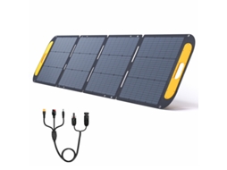 Painel Solar Dobrável VTOMAN Vs200 Pro 200w Monocristalino 23% Alta Eficiência Etfe Ip67 Impermeável Mc4 para Estação de Energia Portátil | VTOMAN