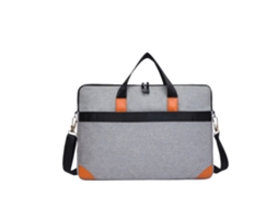 Lurelia Bolsa Impermeável Para Portáteis De 15 Polegadas, Modelo Ombro, Cinza Claro