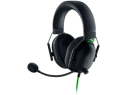 Auscultadores Gaming com Fio RAZER Blackshark V2 X (Over Ear - Multiplataforma - Noise Cancelling - Preto)