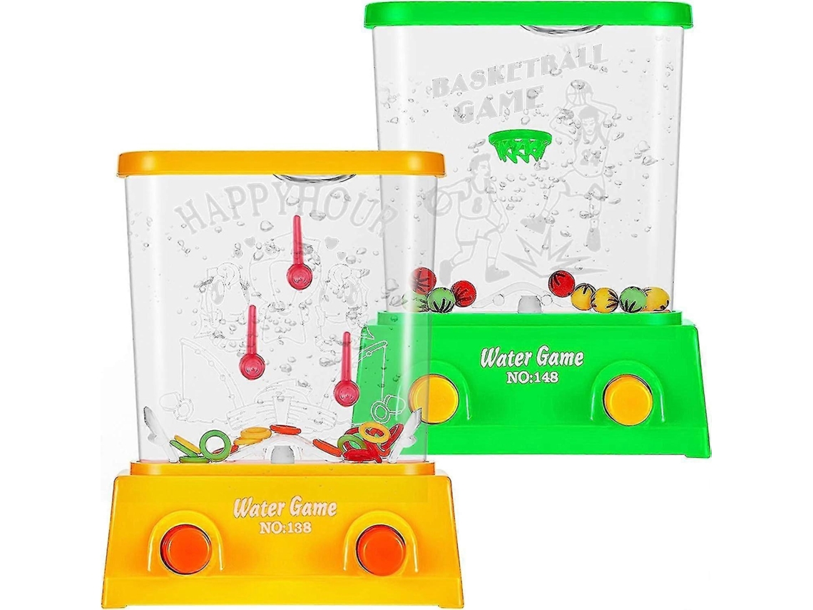 Jogo De Água Portátil Com 2 Peças, Estilo Arcade, Anéis Aquáticos, Ideal Para Brincar Na Praia Ou Em Festas. Diversão Garantida T -aquaforge
