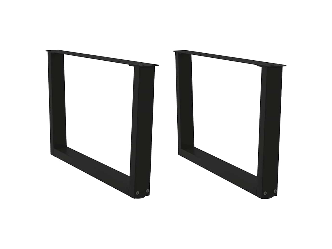 Coffee Table Leg, Coffee Table Legs Vidaxl Preto Aço (70 X (42-43.3) Cm)