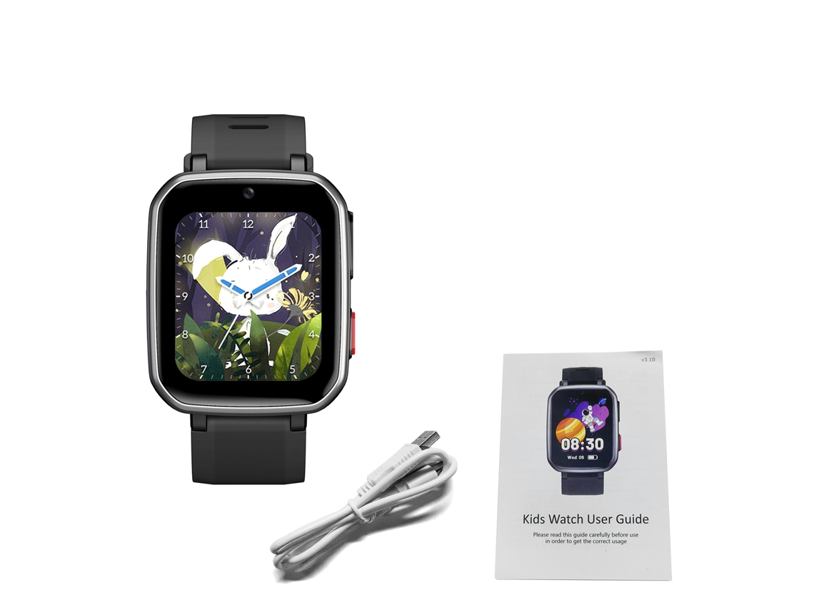 Relógio Infantil Zongxin H9 com câmera, passo contador e face personalizada EOOCOO