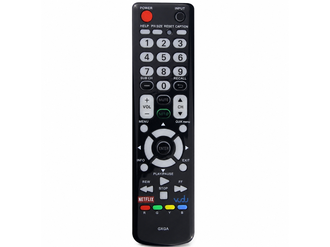 Comando À Distância Para Tv Compatível Com Sanyo, Modelo Gxga_dae