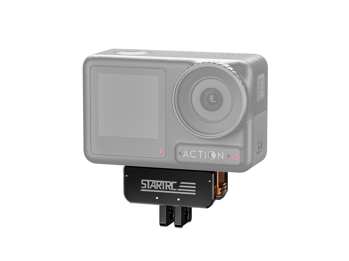 Startrc Sports Camera Quick Release Mount Magnetic Adapter Mount Metal Magnetic Extension Base Replacement For Dji Osmo Action 4/3 LAXISCREED