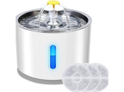 Dispensador Automático De Água, Capacidade 2,4 L, Em Aço Inoxidável, Para Uso Doméstico E Hidratação Diária