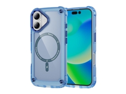 Capa Para Iphone 17 - Tpu Pc Com Design Magnético Magsafe