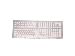 Teclas De Teclado Translúcidas De Pudim Pbt Rosa