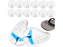 Galpada Conjunto De 7 Pares Protetores Gel Para Dedos, Ideais Para Sandálias Almofadas Transparentes Antiderrapantes