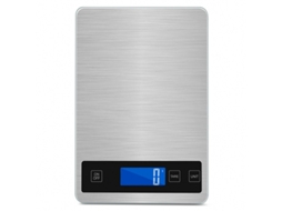 Balança De Cozinha Digital De 5 Kg, Com Medição Em Gramas E Onças, Ideal Para Assar, Cozinhar E Preparar Café Prata Hexinyigjly