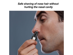 Recortador De Pelo Nasal Para Homens E Mulheres