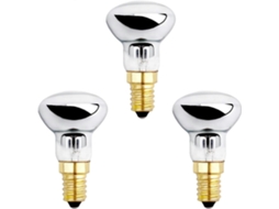 Omni bombilla Lava E14 R39 25w, Regulável, Branco Quente 2600k, 250lm, para Lâmpadas de Bolhas, Foguete e Glitter, Pacote de 3
