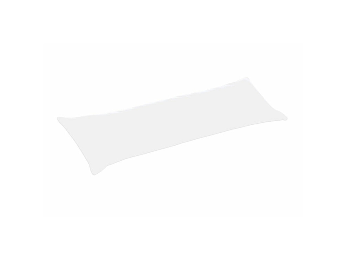 Capa de almofada HOSTELINE IRIS (Branco - 45 x 85 cm)