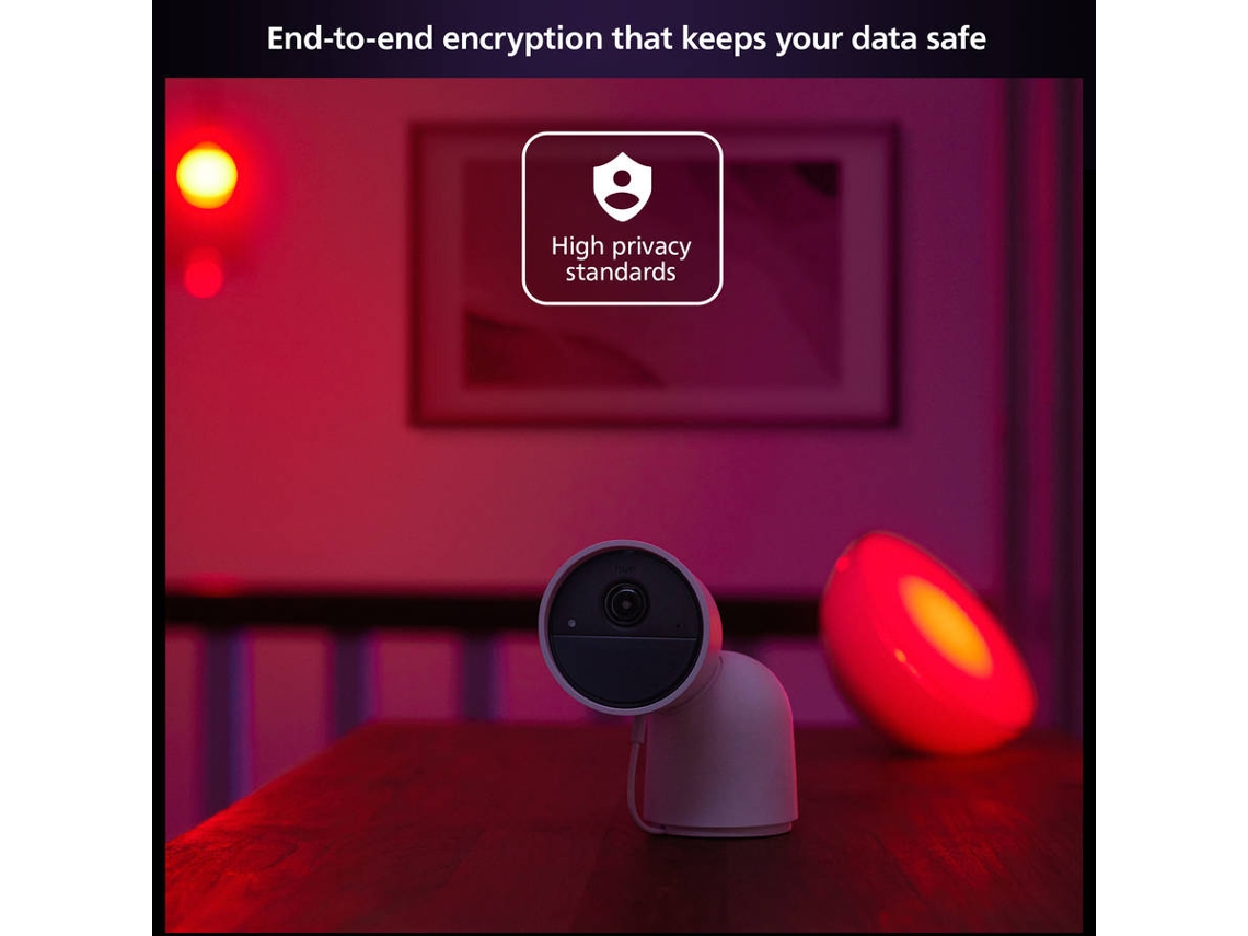 KIT LÂMPADAS+CÂMARA PHILIPS HUE SECURE