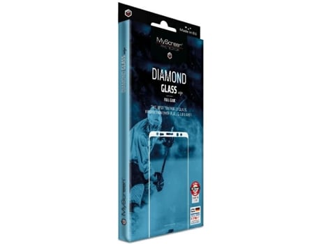 Película de Ecrã para iPhone 12 mini MYSCREEN Vidro Temperado Preto