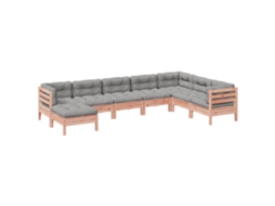 Garden Sofa Set, Garden Sofa Sets Vidaxl Marrom Madeira De Douglas (n/a)