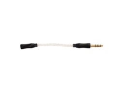 Aetheria cabo Adaptador de Fones de Ouvido 3.5mm Fêmea para 4.4mm Macho Balanceado com Conectores Dourados