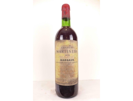 Vinho Tinto CHÂTEAU MARTINENS 1974 (75 cl - 1 unidade)