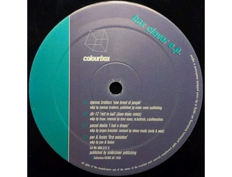 Vinil Box Clever Ep Colourbox