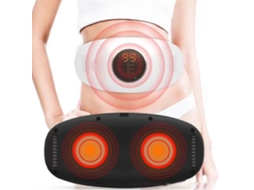 Cinto Elétrico De Emagrecimento Ems Massagem Térmica Cinto Vibratório Queima De Gordura Aquaforge