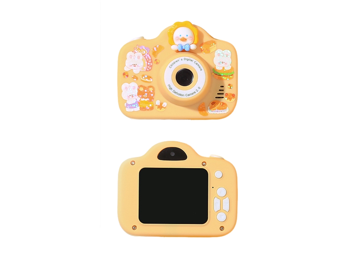 Câmera Infantil Nova Câmera Fotográfica Digital Imprimível Polonóide Brinquedo De Estudante Menina Mini Câmera Hd Pato A4800w Brilvibera