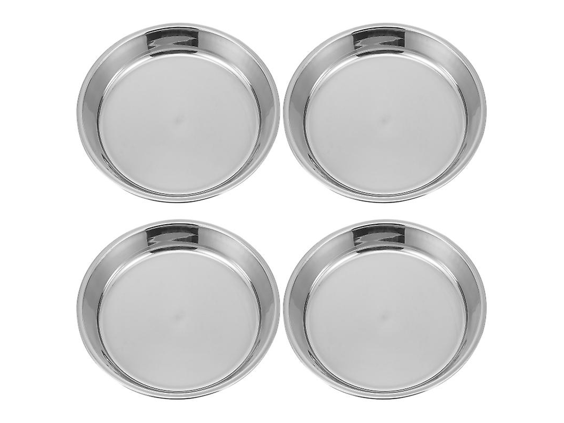4 Unidades De Prato De Comida