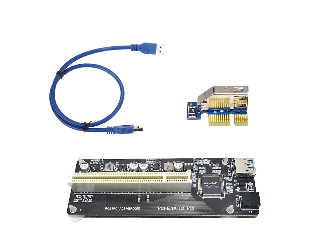 Pcie Para Placa Adaptadora Pci Pci-e Para Conversor Pci Placa Extensora Pci-e Pci-e1.0