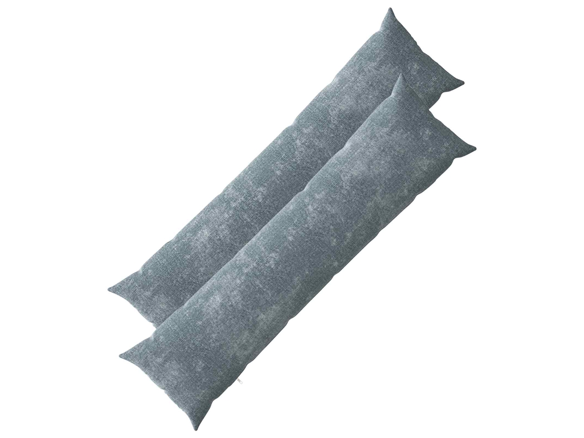 Vidaxl Capa Almofada Heerlen Azul-claro 40 X 145 Cm Tecido Chenille