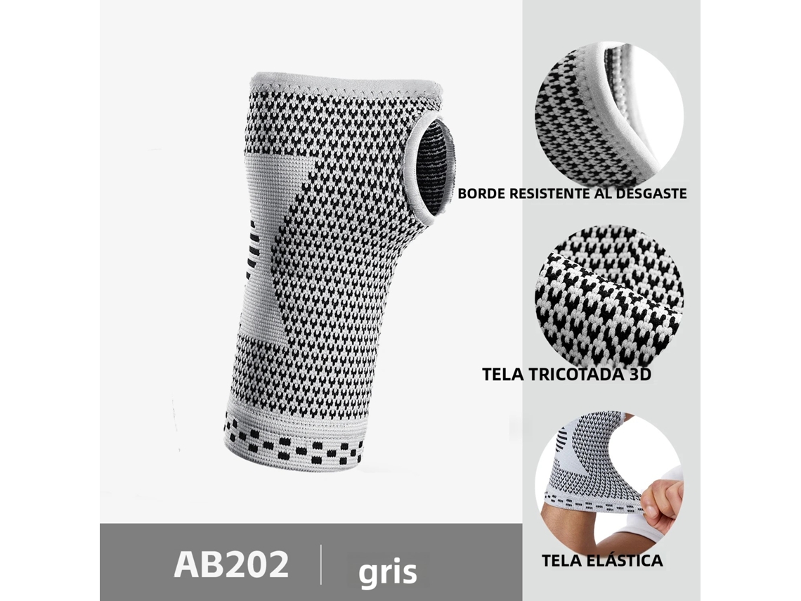 (m) Munhequeiras Para Ginástica E Esportes Com Luvas De Compressão E Suporte De Pulso Ajustável.