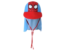 Gorra De Sol Protectora Infantil Verano Moda Protege Cuello Niños Niñas Gorra Homem-aranha