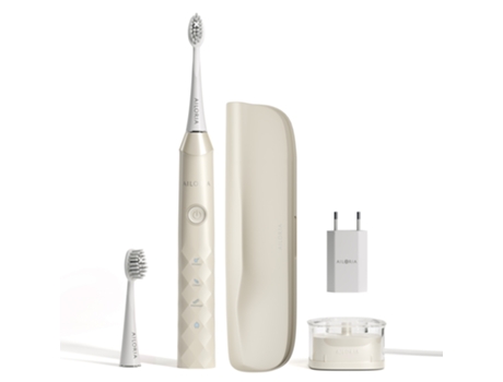 Escova de Dentes Elétrica AILORIA Shine Bright Sónica Bege
