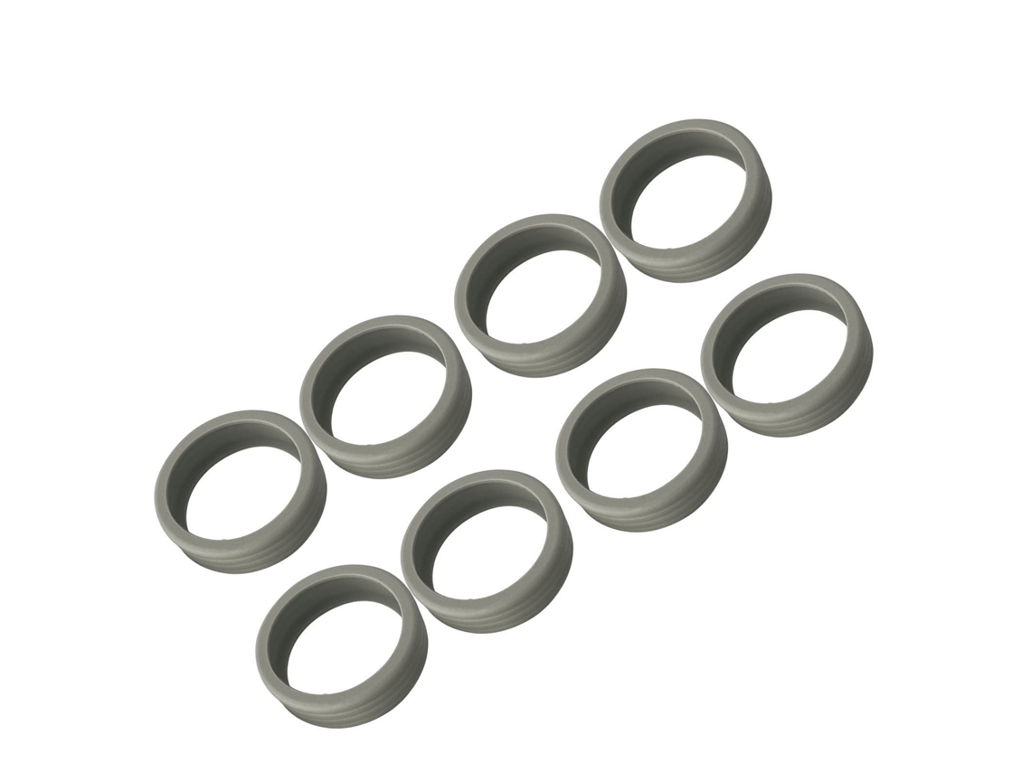 Protetor Para Rodas De Mala, Em Silicone E Abs, Redução De Ruído, Antiderrapante, Proteção Contra Desgaste E Impactos Em Viagem