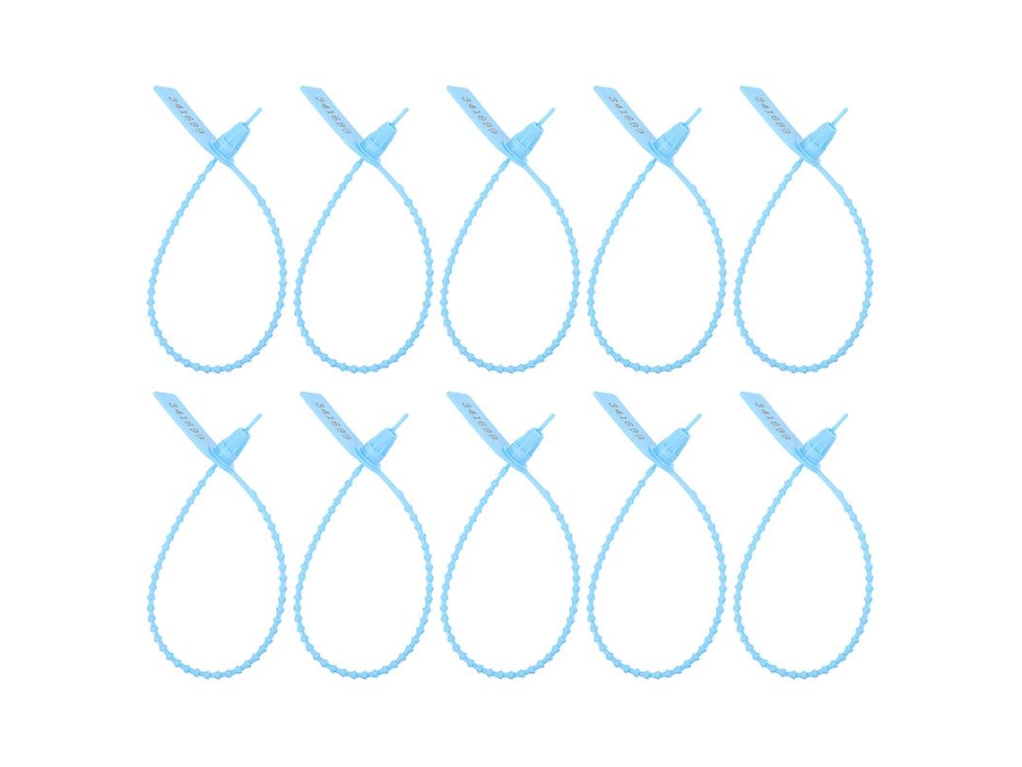 100pcs Laços Zip Com Etiquetas