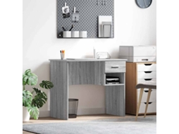 Vidaxl Mesa Cinza Sonoma 90 X 49 X 75 Cm Derivados De Madeira