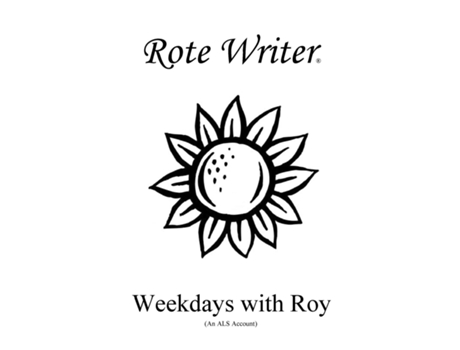 Livro Weekdays With Roy An Als Account De Rote Writer (inglês)