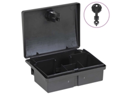 Vidaxl Armadilhas Para Ratos 20 Pcs Preto 13x10x4 Cm