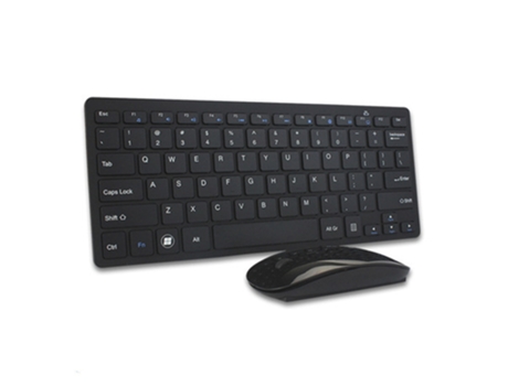 Teclado + Rato CROSSMANXI-STORE 2.4G Do Sem Fio Preto (Inglês)