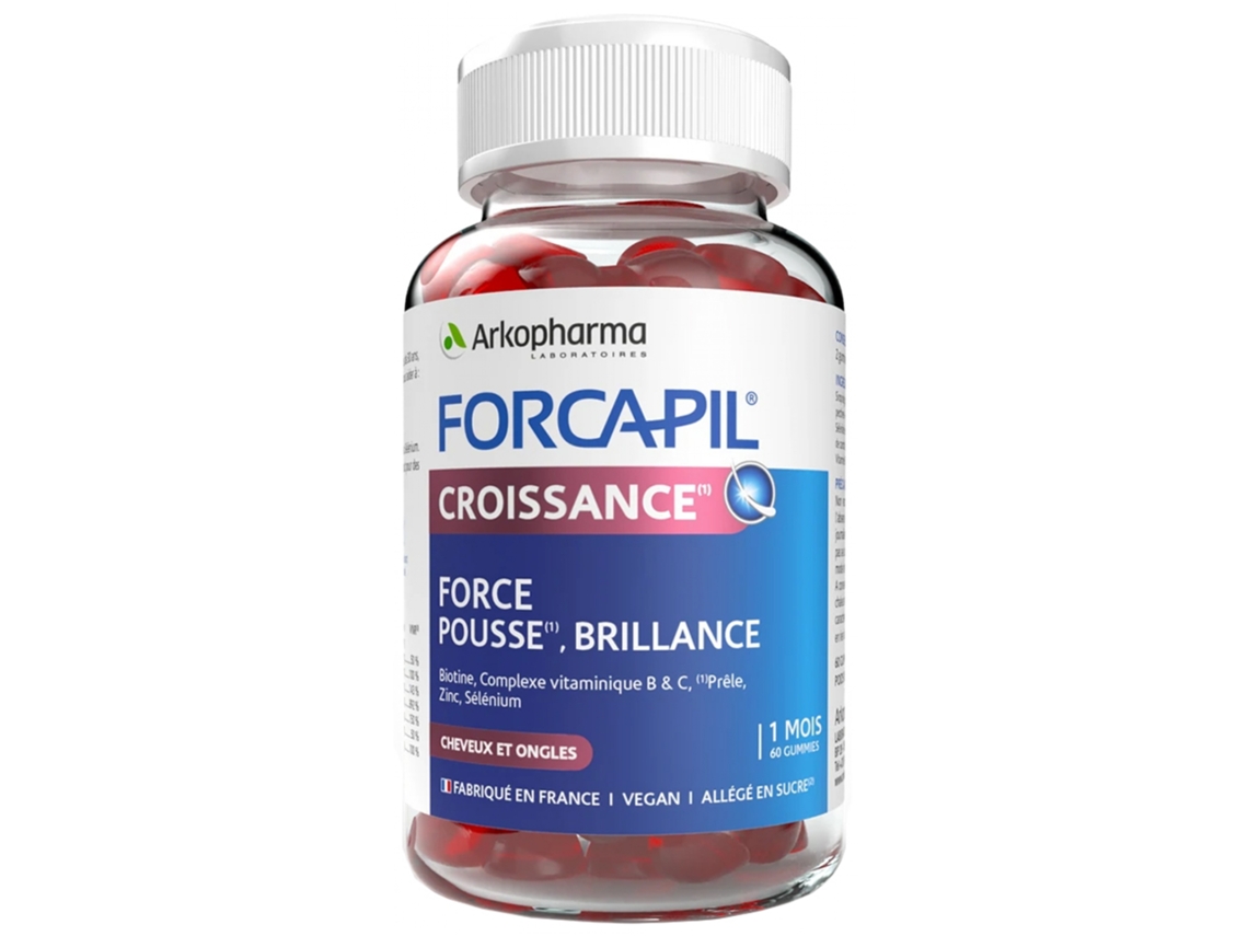 Forcapil Crescimento 60 Gomas ARKOPHARMA
