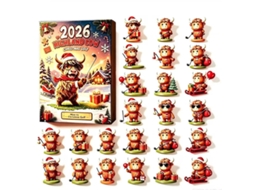 2026iberian Shopcaixa Cega De Natal Vaca Highland Golfe
