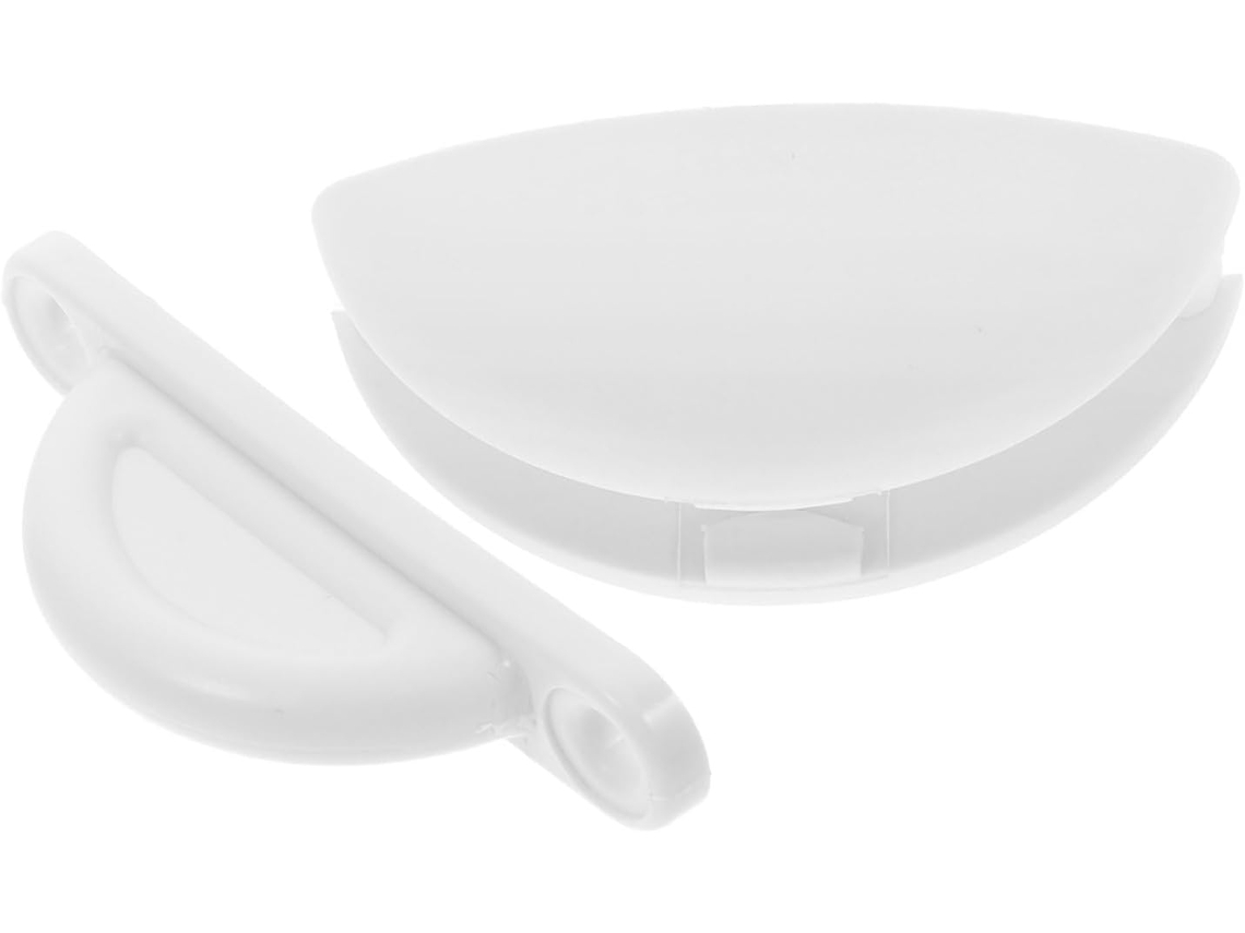 Suporte De Nylon Para Trava Porta Trailer Motorhome Com Distância Entre Furos 60mm, Reduz O Ruído De Impacto