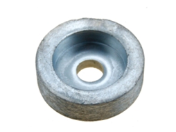 Ânodo de Alumínio Rec676-45251-00Al Prateado 100 X 135 Mmrecmar