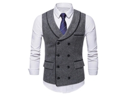 Fasst Jersey Hombre con Cuello Mock, Cremallera, Manga Larga, Slim Fit