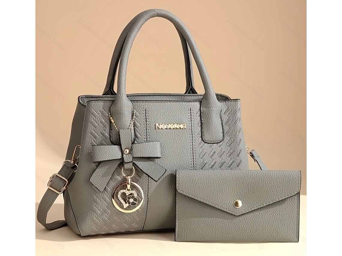 Bolsa Feminina/transversal New Boston 2026 bolsa Cinza para Mãe e Filho YUNZII