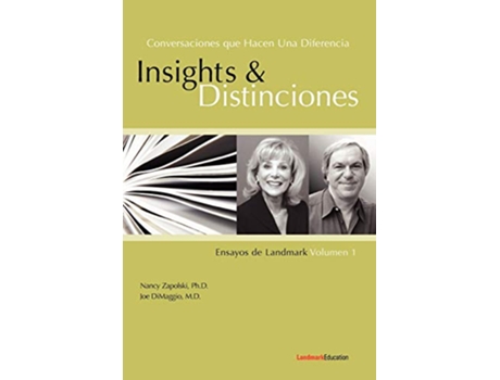 Livro Conversaciones que Hacen Una Diferencia Insights y DistincionesEnsayos de Landmark Volumen 1 de Nancy Zapolski Joe DiMaggio (Inglês)