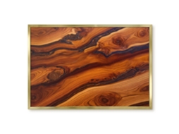 Magnetic Wall Board Wooden Boards For The Office Espelharte (60x40 Cm)