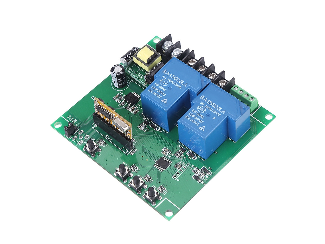 Laxiscreed Controlador De Motor Ac 220v Avanço E Reverso Com Relé Duplo E Comando Remoto