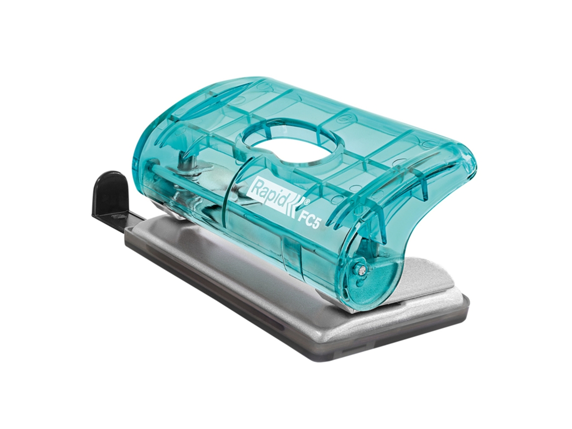 Rapid Furador Breeze, Capacidade De Furação De 10 Folhas, Azul