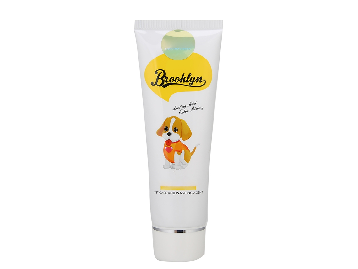 2026 crema de Tinte para Mascotas Diy 80g Agente de Coloreado Profesional para Perros Gatos Verde Navidad
